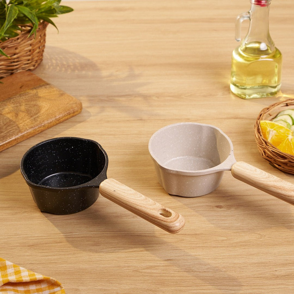 Premium Saucepan With Anti-Scald Wooden Handle