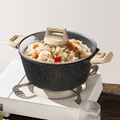 Maifan Stone Non-Stick Sauce Pan with Lid(24cm)