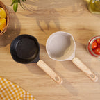 Premium Saucepan With Anti-Scald Wooden Handle