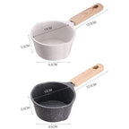 Premium Saucepan With Anti-Scald Wooden Handle