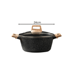 Maifan Stone Non-Stick Sauce Pan with Lid(24cm)