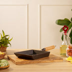 Premium Uncoated Square Frying pan