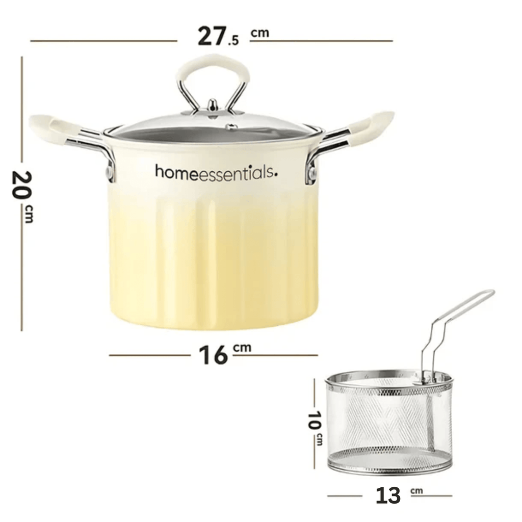 Eco-Friendly Deep Frying Pot With Lid