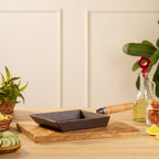 Premium Uncoated Square Frying pan