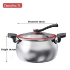 Multi-Use Micro-Pressure Cooker with Handle