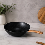 Multi-Purpose Nonstick Maifan Pan with Glass Lid