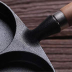 3-In-1 Cast Iron Cooking Pan (19cm)