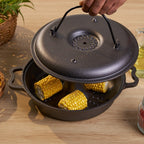 Multi-functional Cast Iron Pot