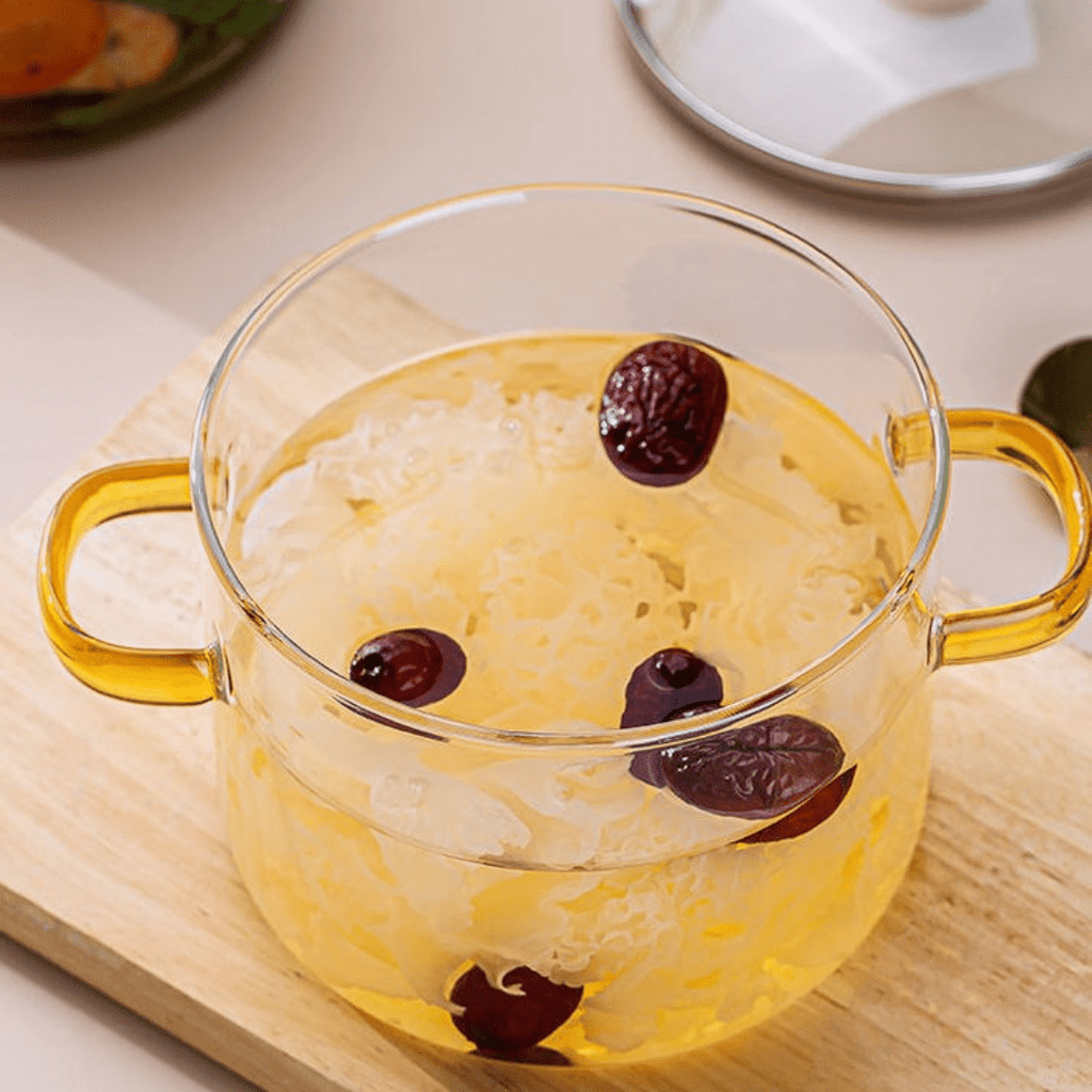 Multipurpose Borosilicate Glass Cooking Pot(1500ml)