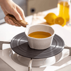 Premium Saucepan With Anti-Scald Wooden Handle