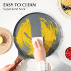 Multi-Purpose Non-Stick Maifan Stone Frying Pan With Ceramic Base(26cm)