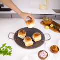 Stainless Steel Honeycomb Multi-Purpose Pan & Tray with Handle (30cm)