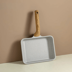 Premium Maifan Stone Non-Stick Breakfast Square Frying Pan With Spatula