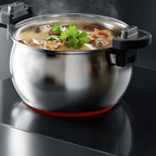 Multi-Stove Micro-Pressure Cooking Pot With Glass Lid (7L)