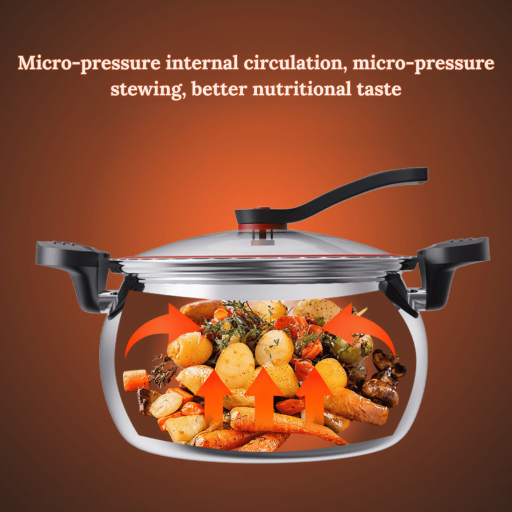 Multi-Use Micro-Pressure Cooker with Handle