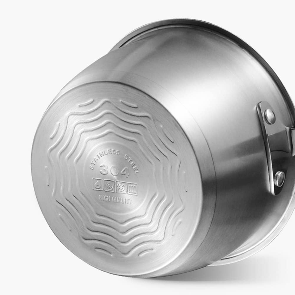 Multi-Purpose Stainless Steel Cooking & Steaming Pot (2Litre)