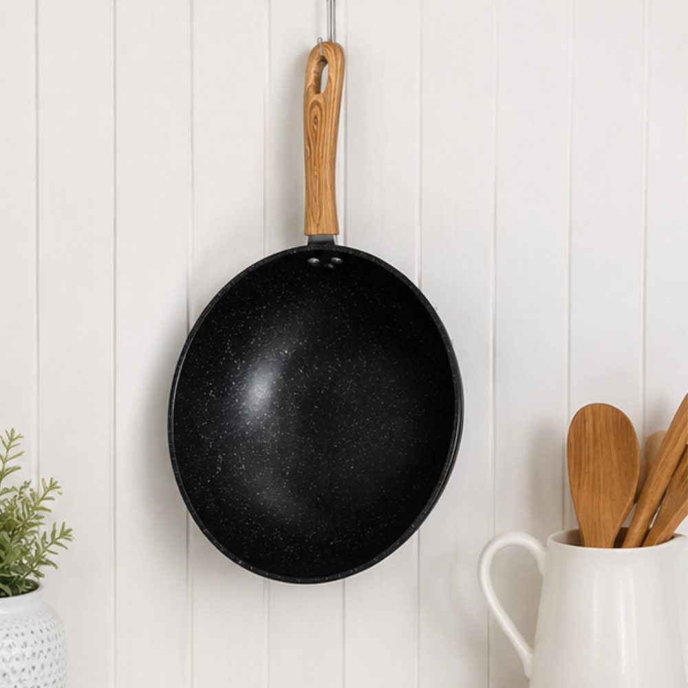Multi-Purpose Nonstick Maifan Pan with Glass Lid
