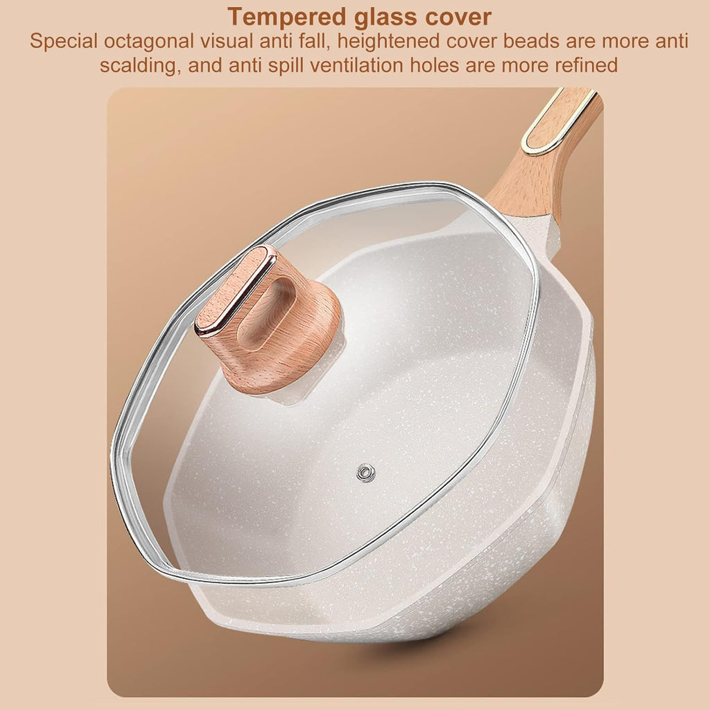 Non-Stick Octagonal Frying Pan
