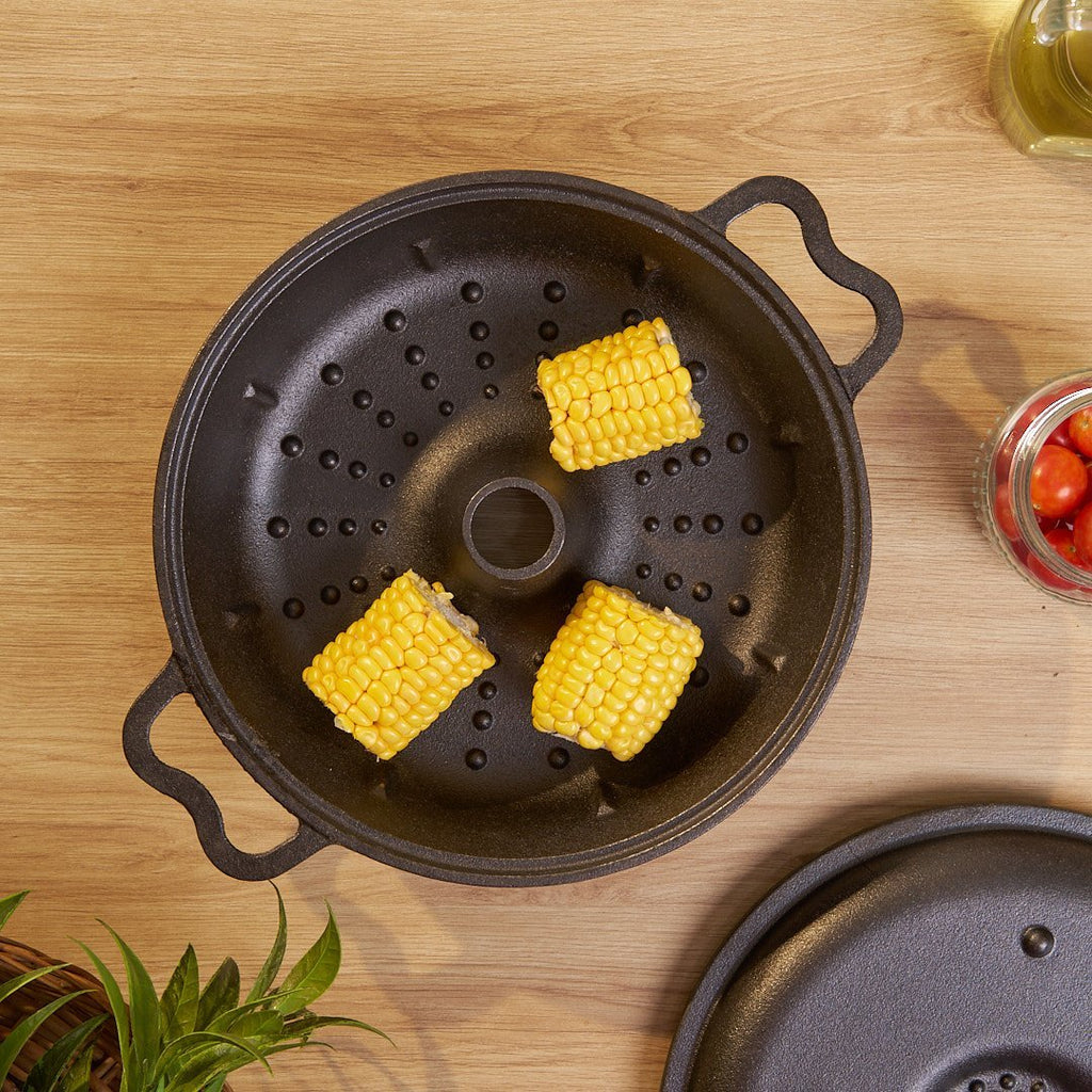 Multi-functional Cast Iron Pot