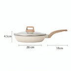 Lightweight Non-Stick Frying Pan With Lid