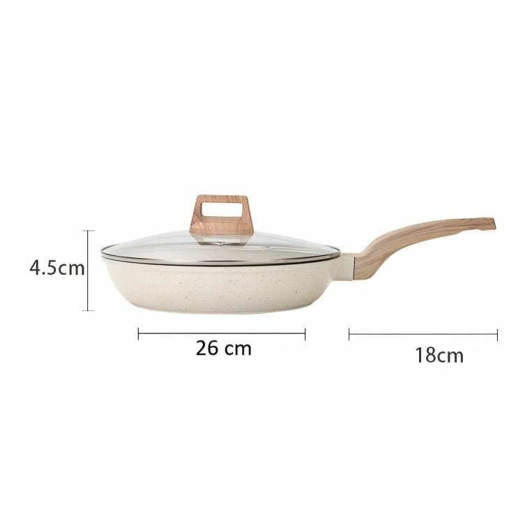 Lightweight Non-Stick Frying Pan With Lid