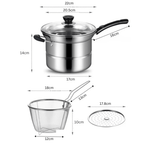 Stainless Steel Multifunctional Noodle Pot