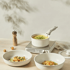 Maifan Stone Nonstick Cookware Set with Detachable Handles (11 Piece)