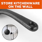 Cast Iron Mini Pancake Maker with Handle(23cm)