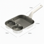 Titanium Ceramic 3-in-1 Breakfast Frying Pan