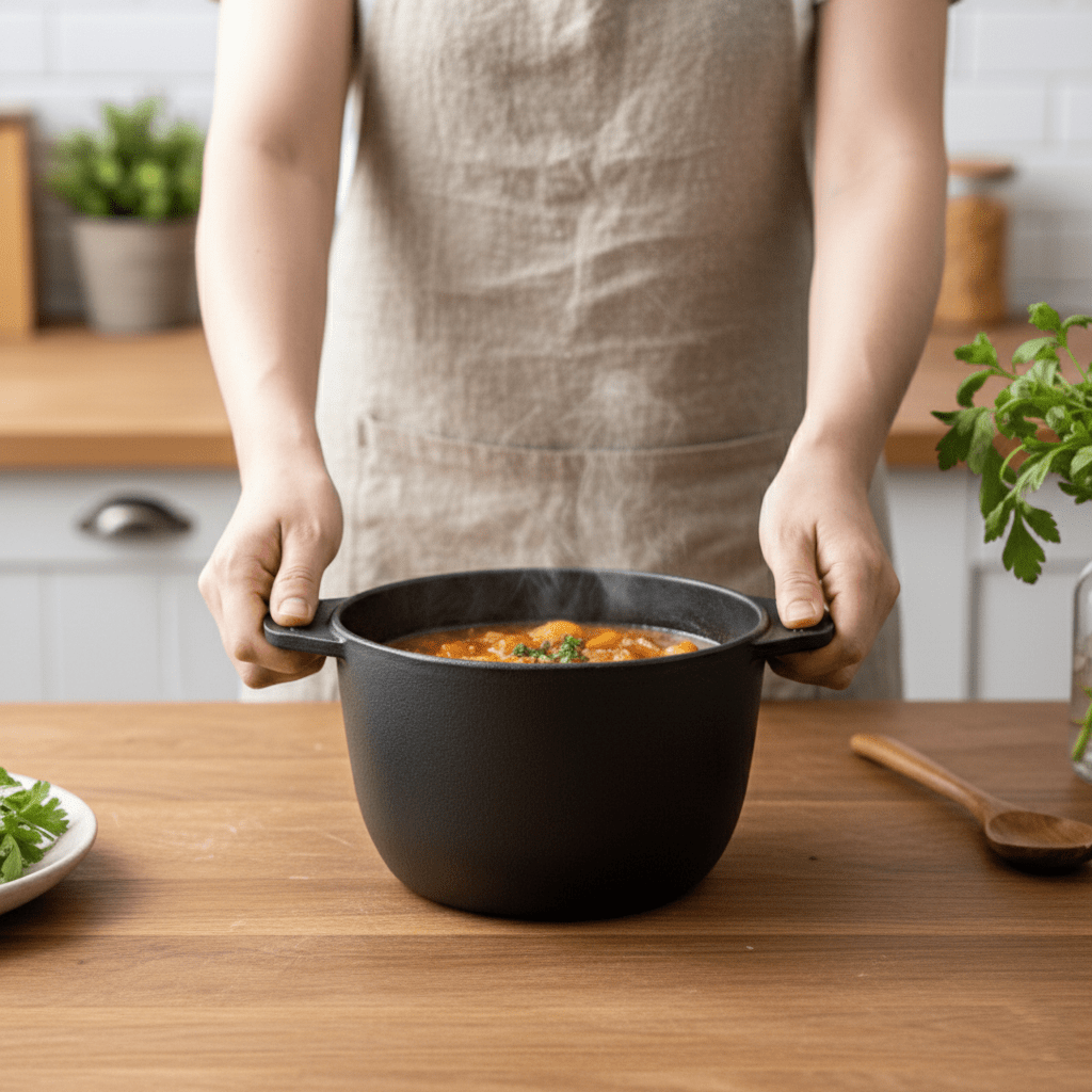Healthy and Versatile Enamel Rice Pot