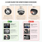Multi-Purpose Stainless Steel Honeycomb Non-Stick Cooking Pot (28 cm)