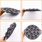 Multi-Purpose Cast Iron Round Mold Pan(21cm)