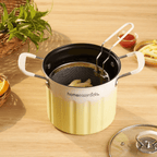 Eco-Friendly Deep Frying Pot With Lid