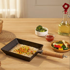 Premium Uncoated Square Frying pan